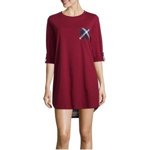 NWT Peace Love Dreams Elbow Sleeve Nightshirt